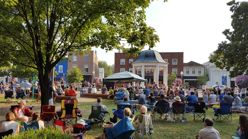Village Commons at the Gazebo concert