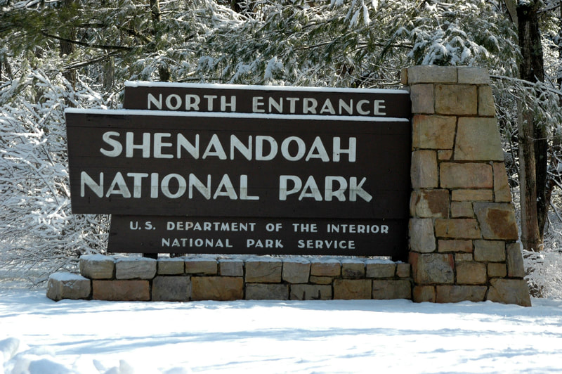Shenandoah National Park north entrance